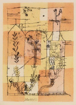  Esk Pintura Art%c3%adstica - Escena de Hoffmanneske Paul Klee